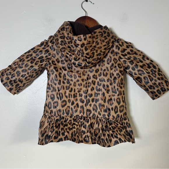 GAP Baby Leopard Print Rain Coat - Picture 2 of 3